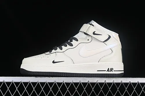 All categories Nk Air Force 1 Air Force series Nk Air Force 1 Mid Air Force mid-top Nk Air Force 1'07 Mid black pearlescent small hook Air Force One mid-top casual sneakers SG2356-807